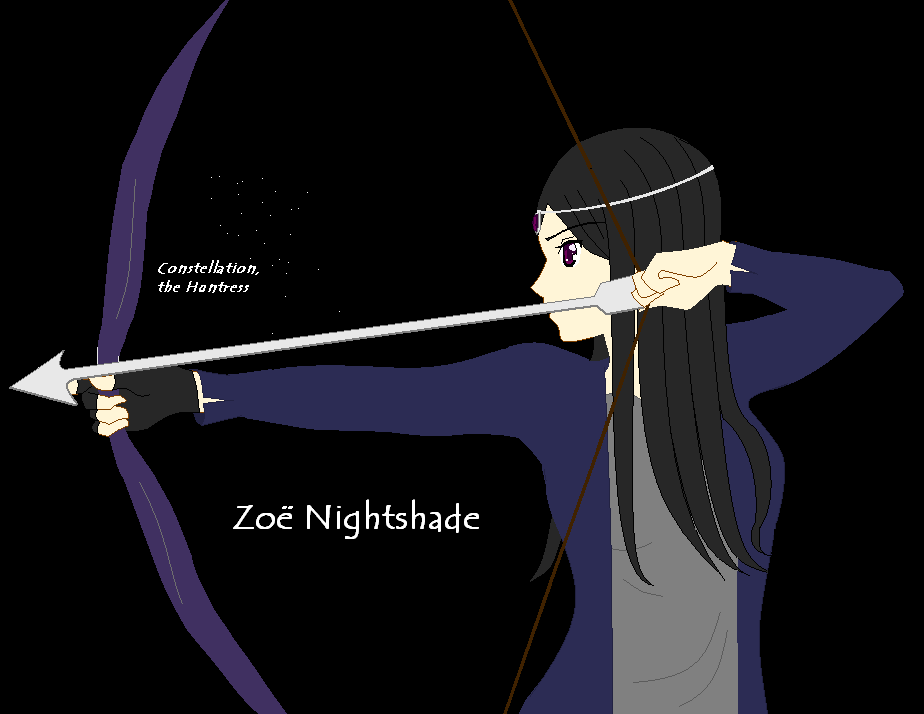 Image Zoe Nightshade the Huntress by SnowyBubbles.png Camp HalfBlood Wiki Percy Jackson