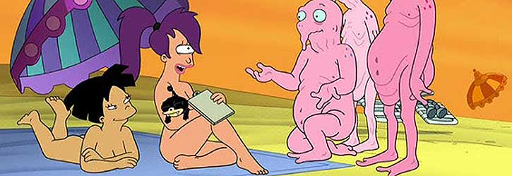 Futurama Nude Beach Scene - Futurama Shower Porn | Sex Pictures Pass