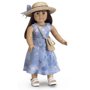PeriwinkleDressandHat