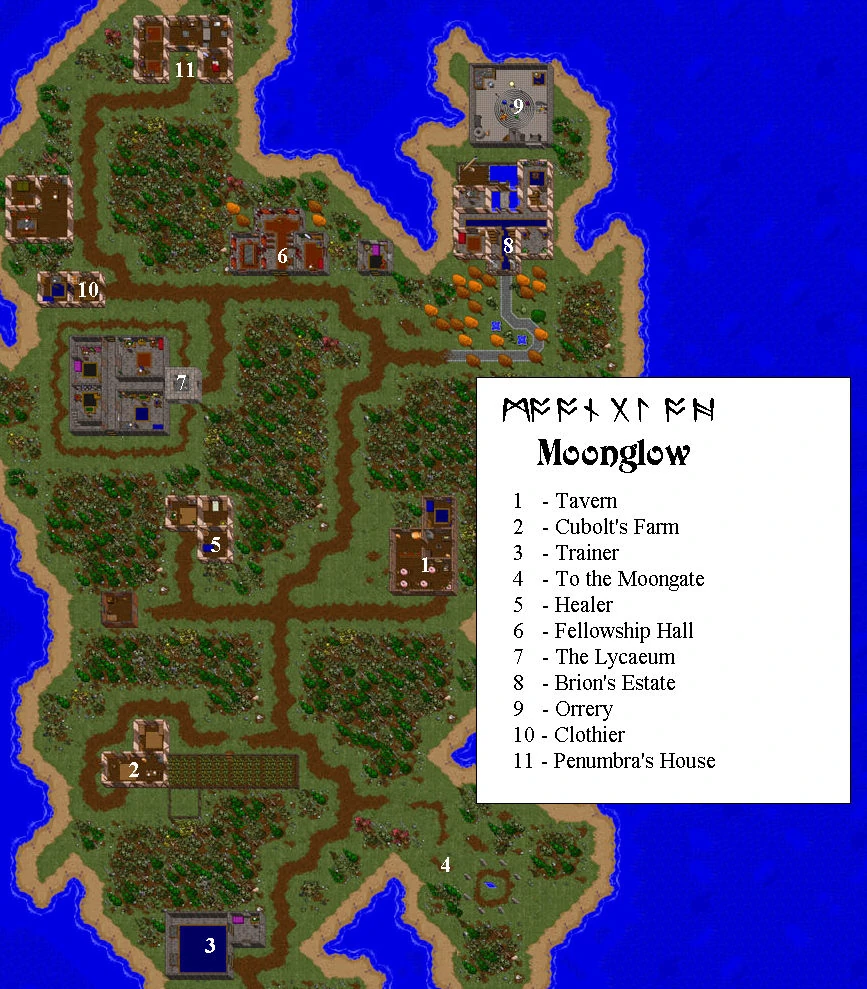 Moonglow The Codex of Editable Wisdom, a Wikia wiki for Ultima and