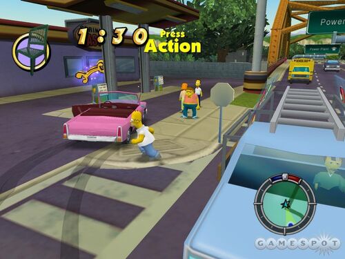 Simpsons Hit And Run Easter Eggs