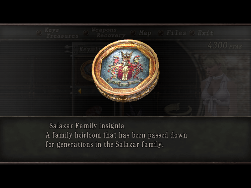 resident evil 4 salazar family insignia