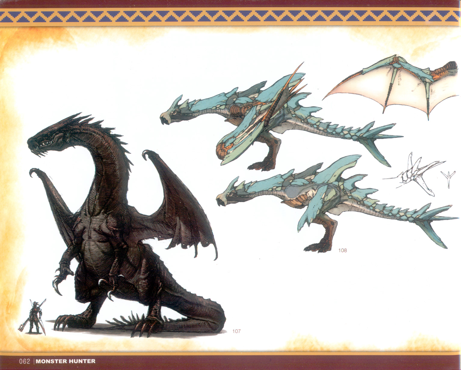 monster hunter illustrations download