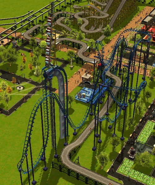 Tilt Coaster RollerCoaster Tycoon