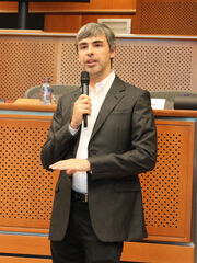 Larry Page in the European Parliament, 17.06.2009