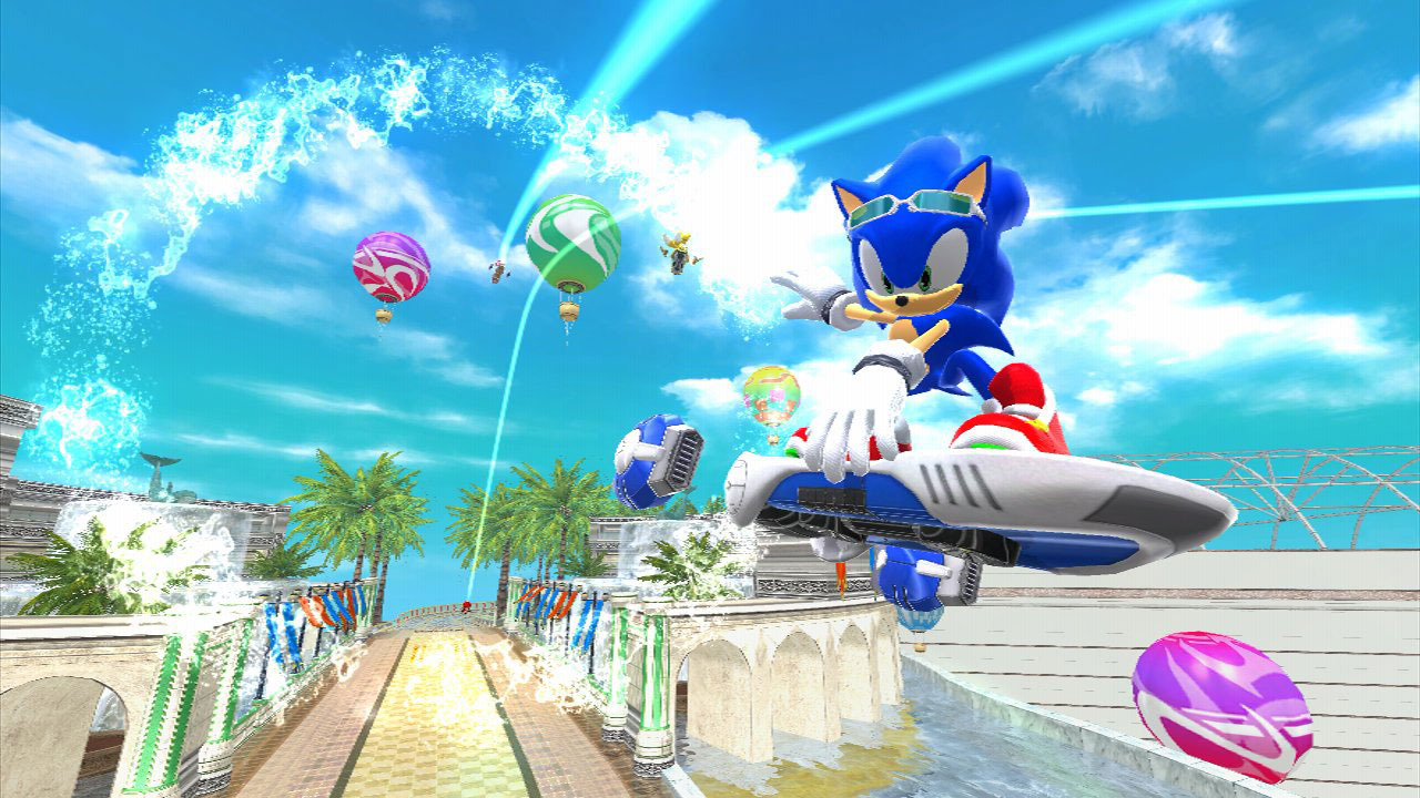 Image - Sonic-free-riders-xbox-360-011.jpg - Sonic News Network, the ...