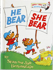 He Bear, She Bear (Bright & Early Books(R)), Berenstain, Stan; Berenstain, Jan He Bear, She Bear (Bright & Early Books(R)), Berenstain, Stan; Berenstain, Jan