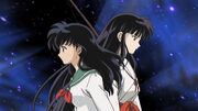 Kagome and kikyo