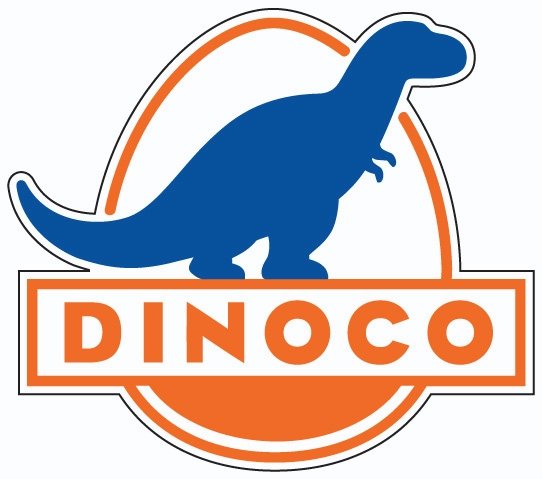 dinoco car in cars