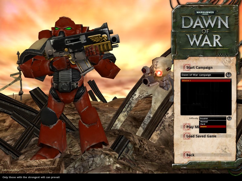 dawn of war 2 difficulty