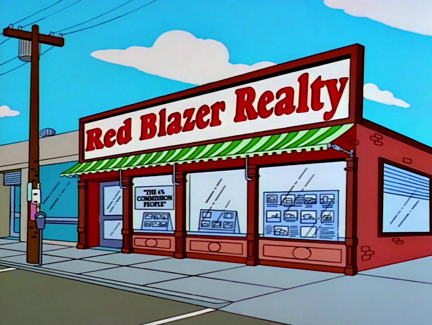 Red Blazer Realty Simpsons Wiki