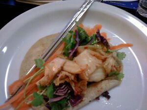 Kimchi taco