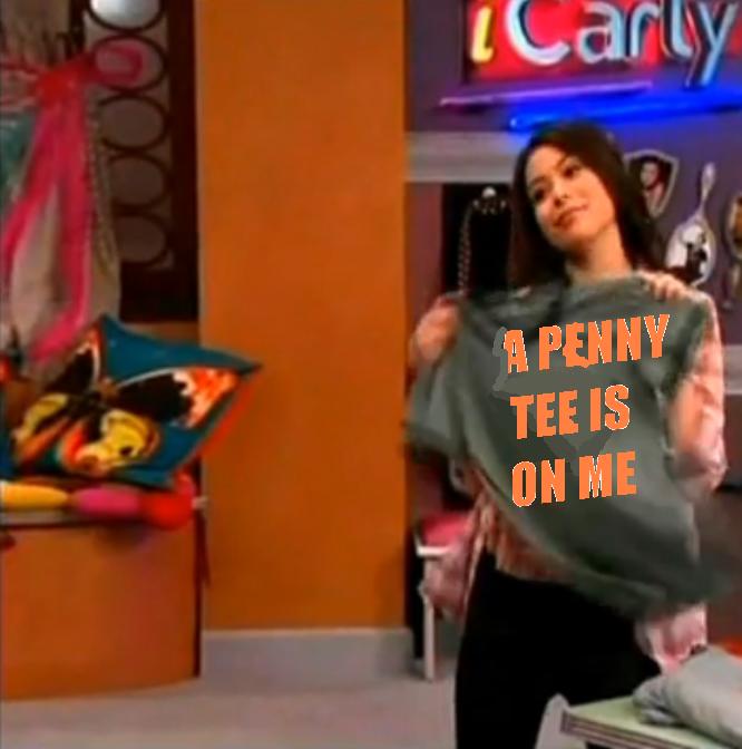 penny shirts icarly