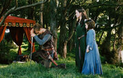 Susan sees peter knighted