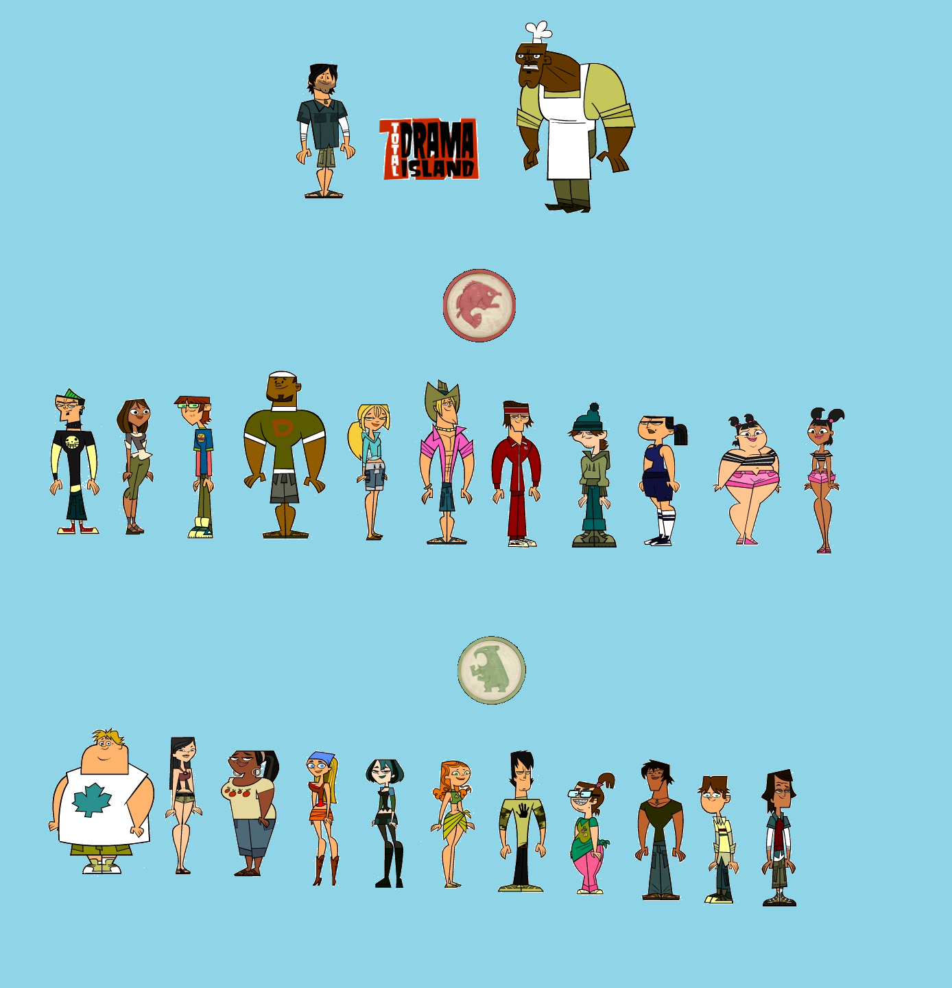 Image TotalDramaIslandTeams.png Total Drama Wiki