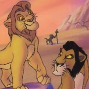 Young Mufasa and Taka