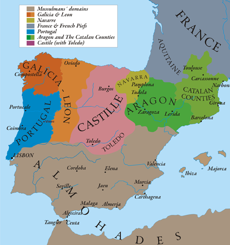 Image - Iberian Peninsula-1210.png - Wiki Atlas of World History