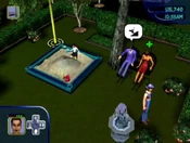 Vladmir, Laura e Cassandra Caixão (The Sims GC)