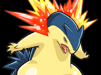Typhlosion en Pokémon Ranger- Trazos de Luz