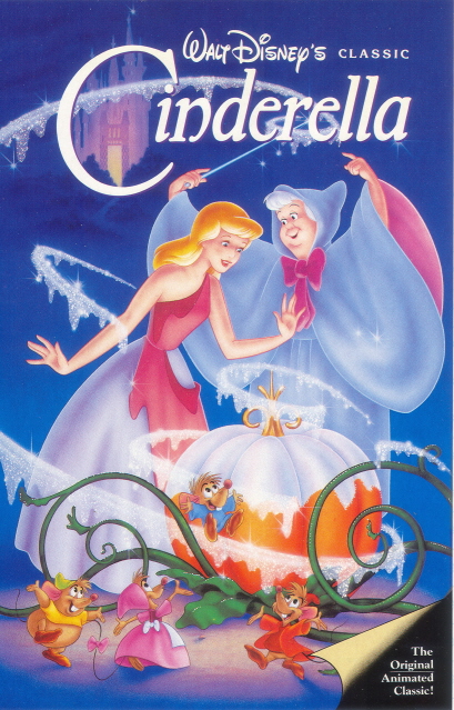 Disney Cinderella VHS