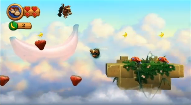 donkey kong country returns golden temple