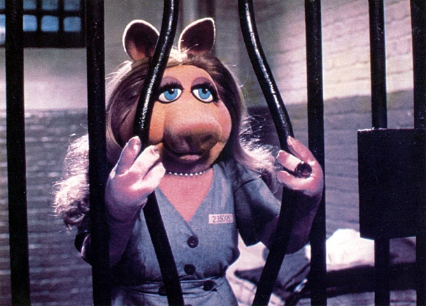 Miss Piggy's karate chops - Muppet Wiki