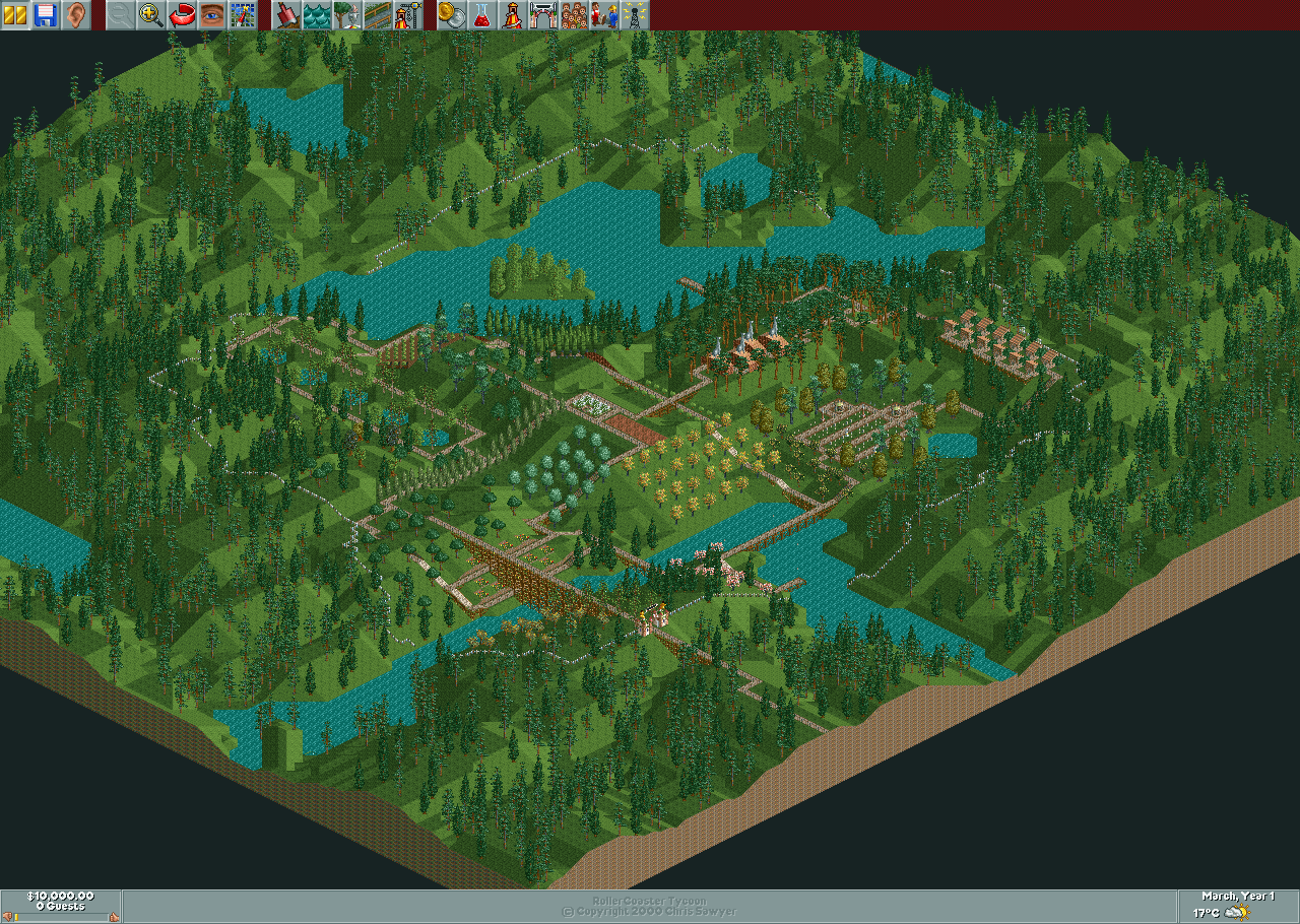 Rollercoaster Tycoon Urban Park