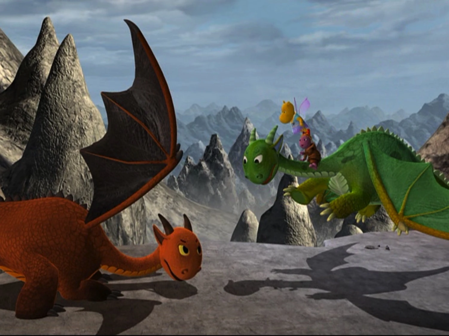 Image FightingDragons.jpg The Backyardigans Wiki