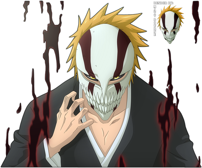 Image Ichigo Kurosakis Fourth Hollow Maskpng Naruto And Bleach Wiki