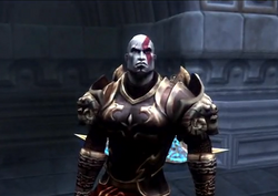 Kratos al principio God of War II