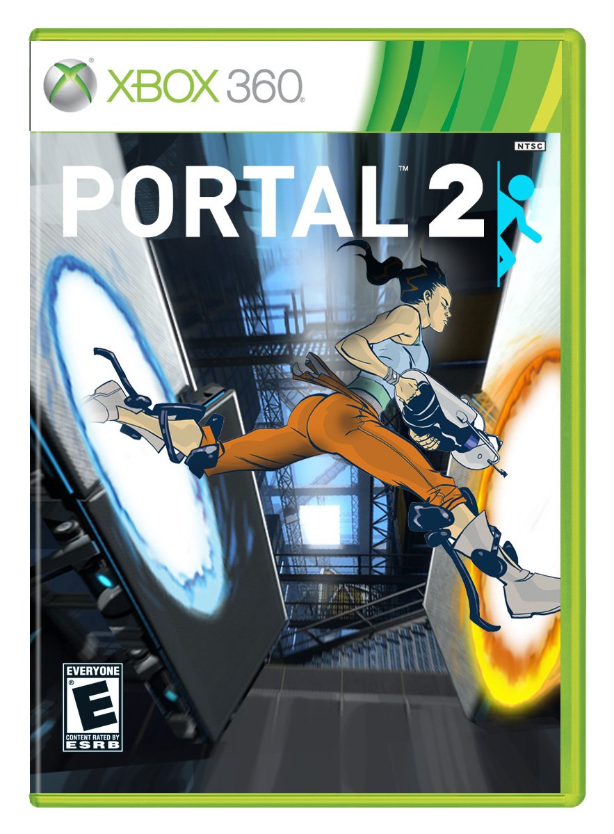 portal and portal 2 games for xbox 360