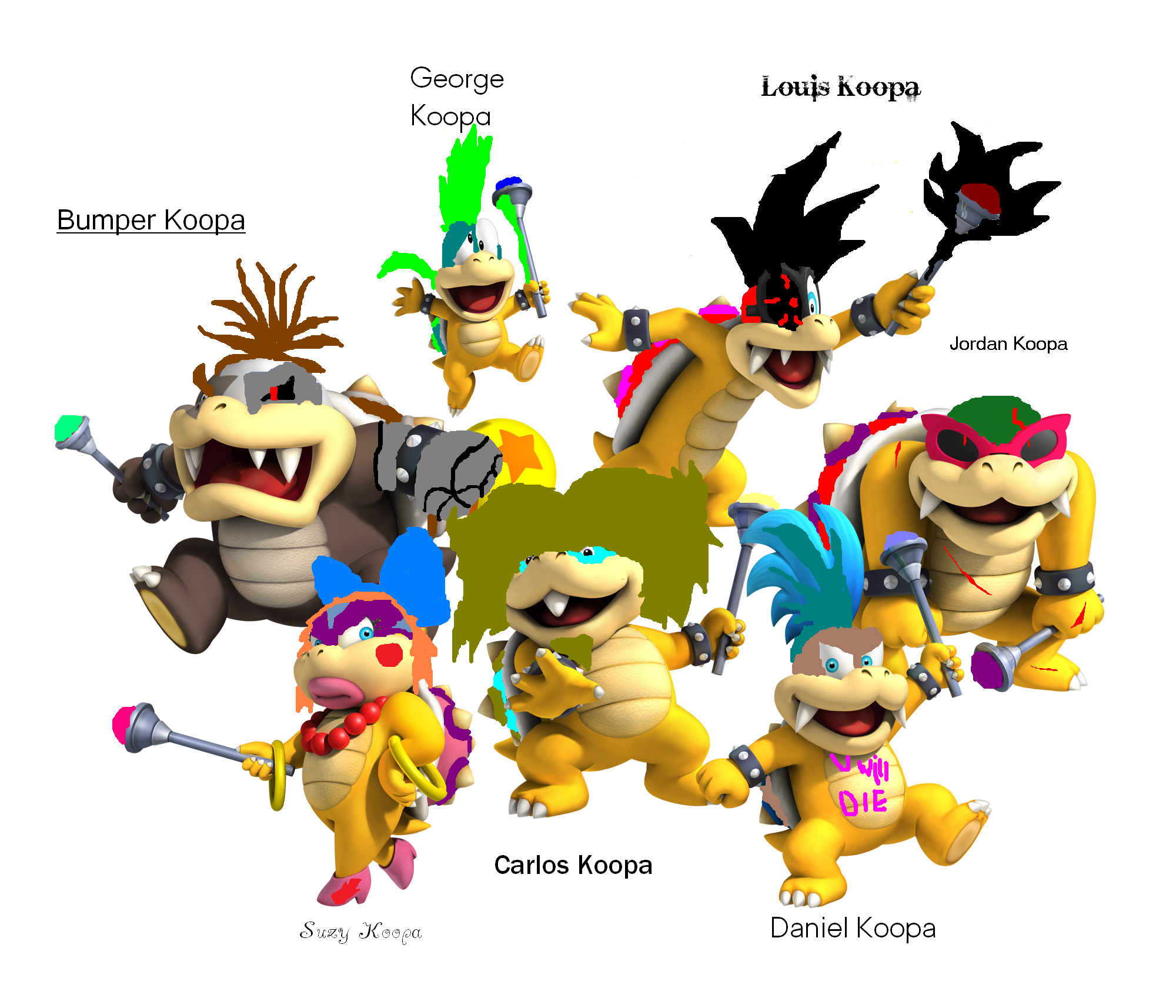 new super mario bros 2 koopalings