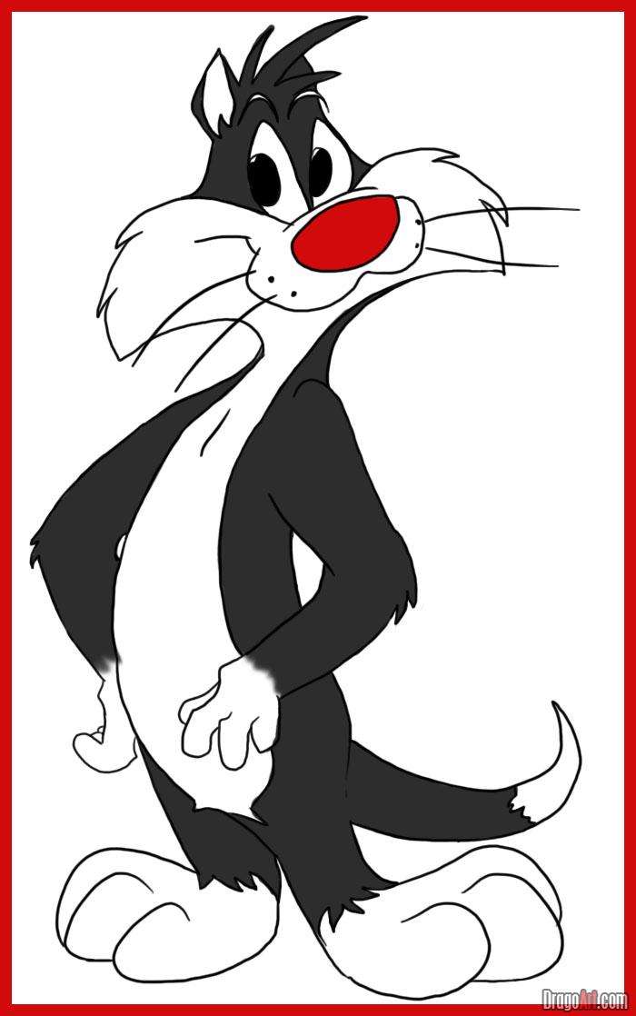 free clipart sylvester the cat - photo #35