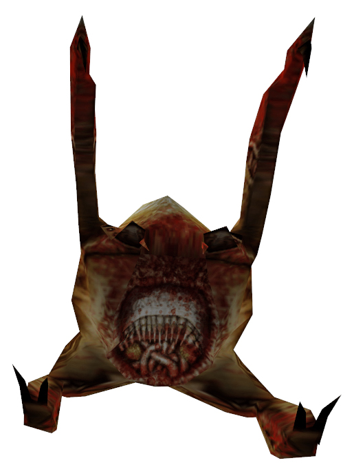 half life head crab plush