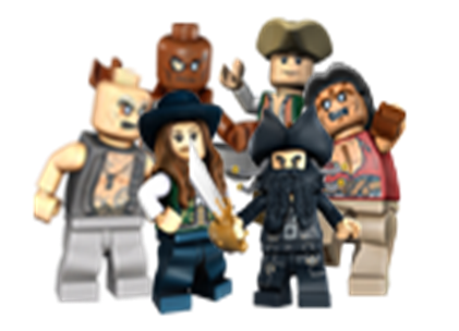 Lego-Queen Anne's Revenge Crewmen