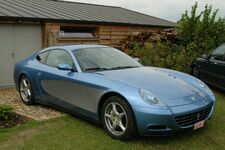 Blue silver Scaglietti