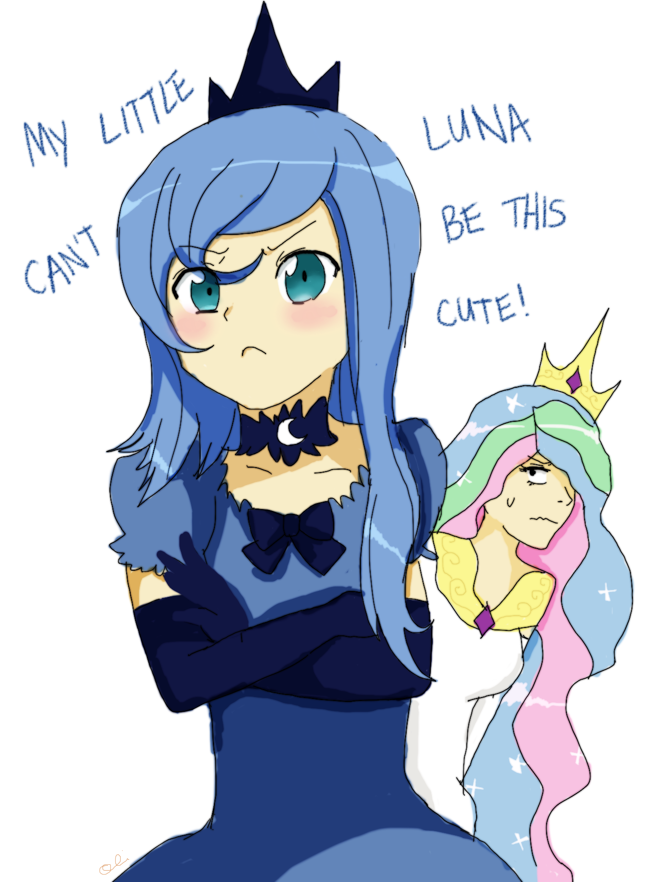Image - Human princess luna.png - My Little Pony Fan Labor Wiki