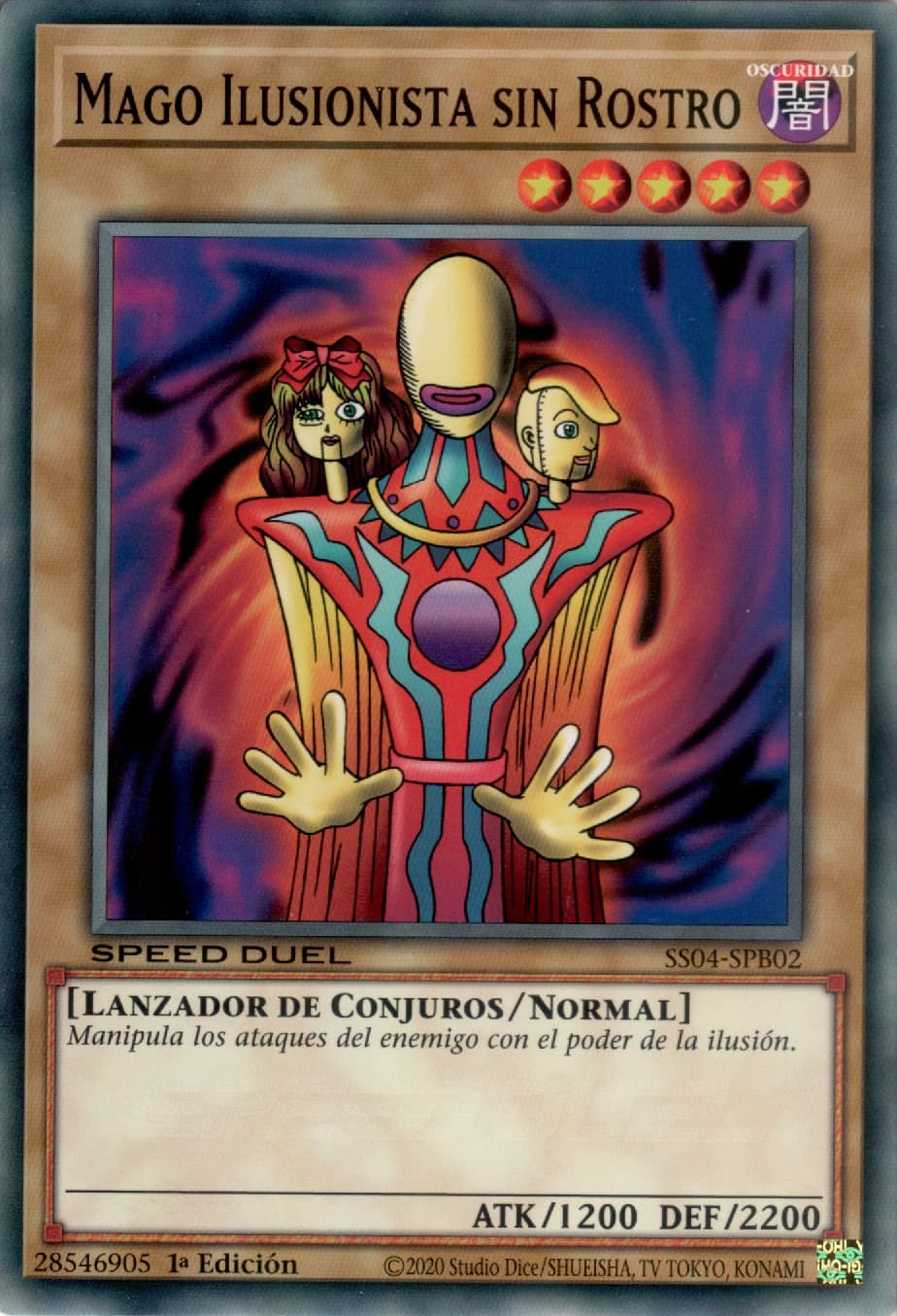 Mago Ilusionista sin Rostro - Yu-Gi-Oh! Wiki en Español