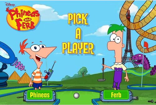 Gadget Golf Phineas And Ferb Wiki Your Guide To Phineas And Ferb Wikia