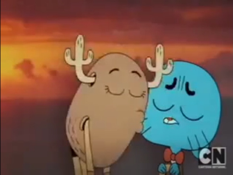 Image - Romantic Kiss.jpg - The Amazing World of Gumball Wiki