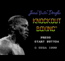 James Buster Douglas Knockout Boxing - título