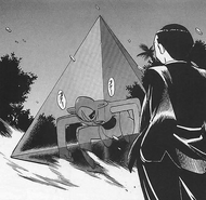 Giovanni confronts Deoxys