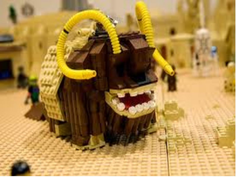 custom lego bantha