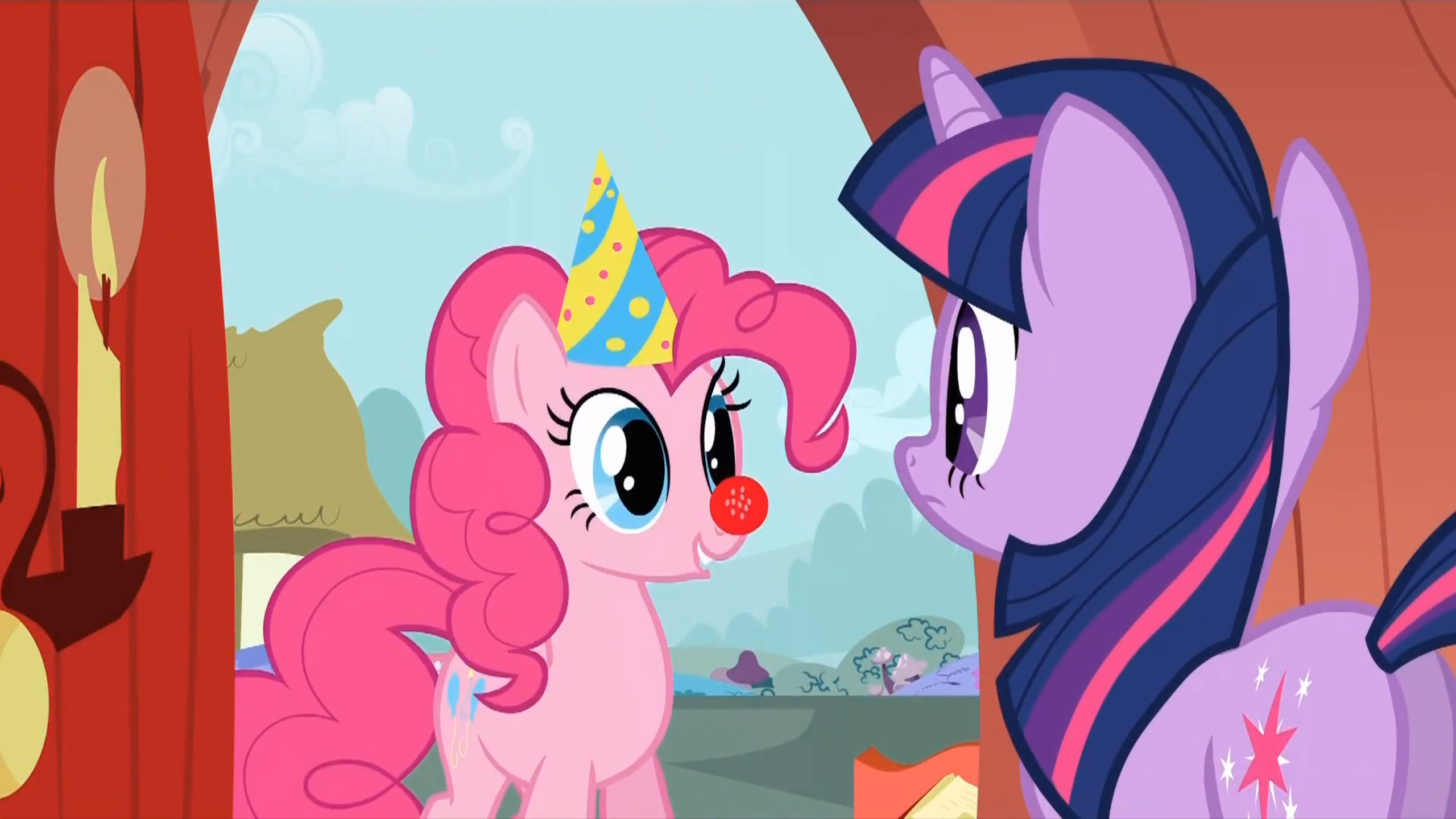 Image - Pinkie Pie Invites Twilight S1e25.png - My Little Pony 