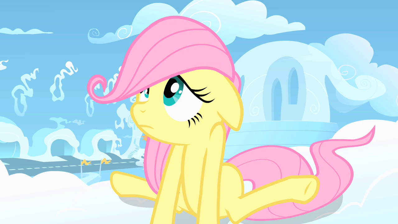 Image - Filly Fluttershy embarrassed S1E23.png - My Little ...