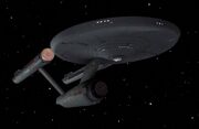 USS Enterprise upgraded CGI model by CBS Digital