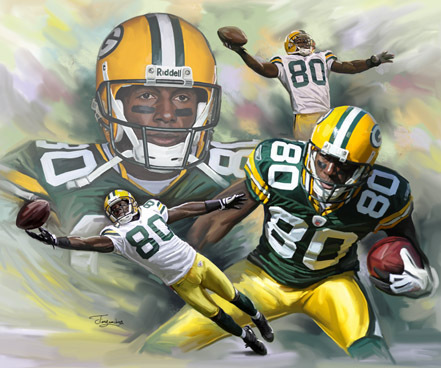 donald driver college football