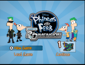 The image gallery for Phineas and Ferb: Across the 2nd Dimension (video game) may be viewed here.