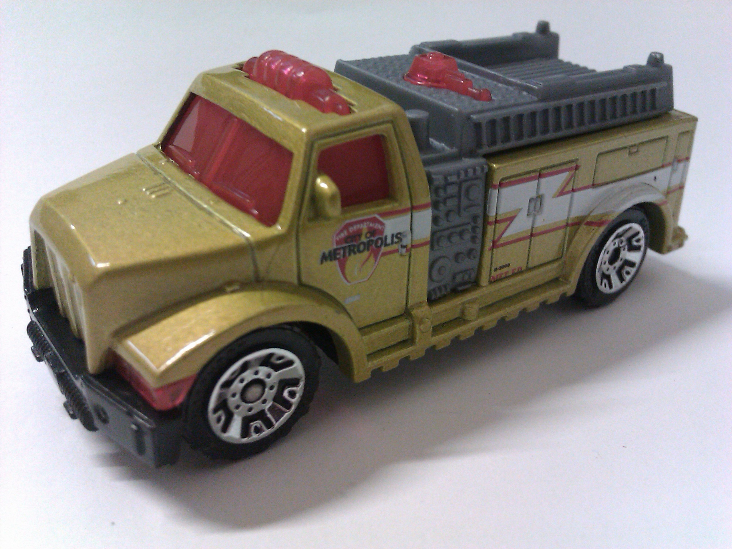 matchbox fire rescue hauler