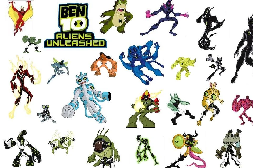 Les personnages de ben 10